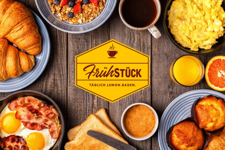 Restaurant Lemon Flyer Frühstück neues Logo 768x512