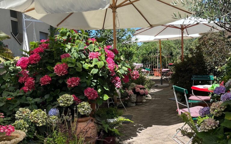 Hotel Café Mozart Rorschach Gartenterrasse 1.OG . Hotel Mozart Rorschach 768x480